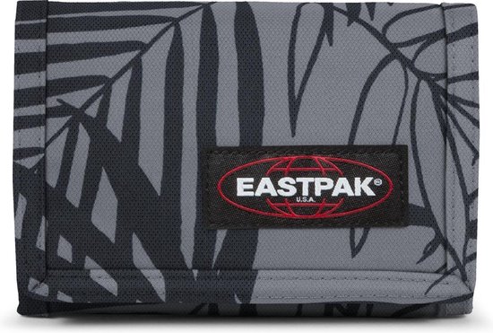 Eastpak Crew Portemonnee - Leaves Black | bol.com