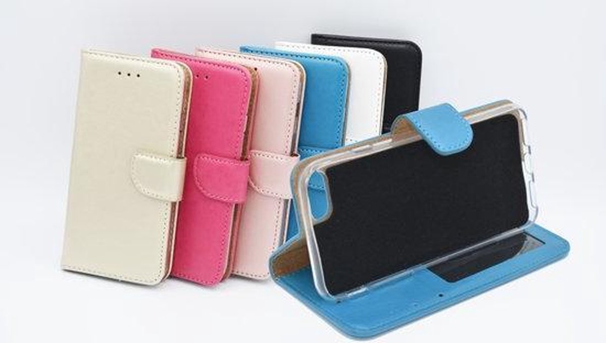Bookcase Apple Iphone 7/8 + glasfolie t.w.v € 6,95 !!!