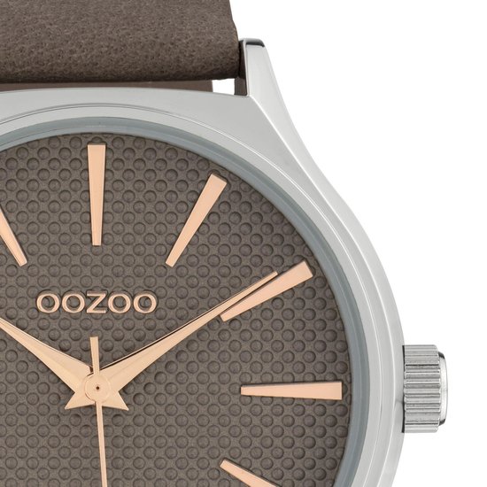 Montre OOZOO Timepieces Taupe / Or rose (42 mm) - Marron