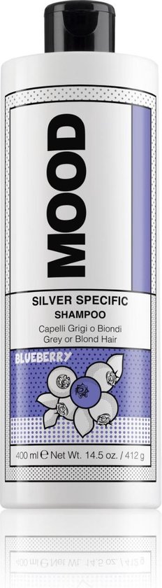 MOOD silver Shampoo - zilvershampoo - no yellow shampoo -400 ML