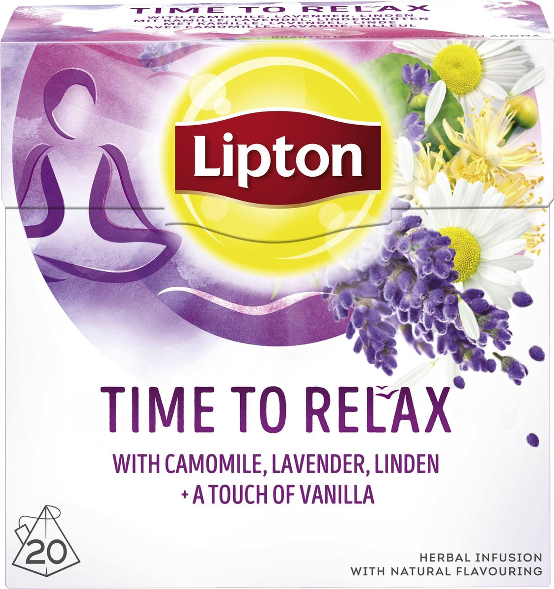 Lipton Time to Relax Kruiden Infusie - 6 x 20 theezakjes