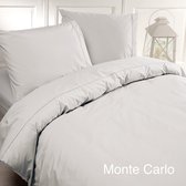 Papillon Monte Carlo Dekbedovertrek - Eenpersoons - 140x200/220 cm - Wit