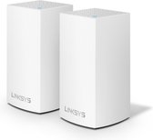 Bol.com Linksys Velop - Mesh WiFi - Dual-Band - 2-Pack - Wit aanbieding