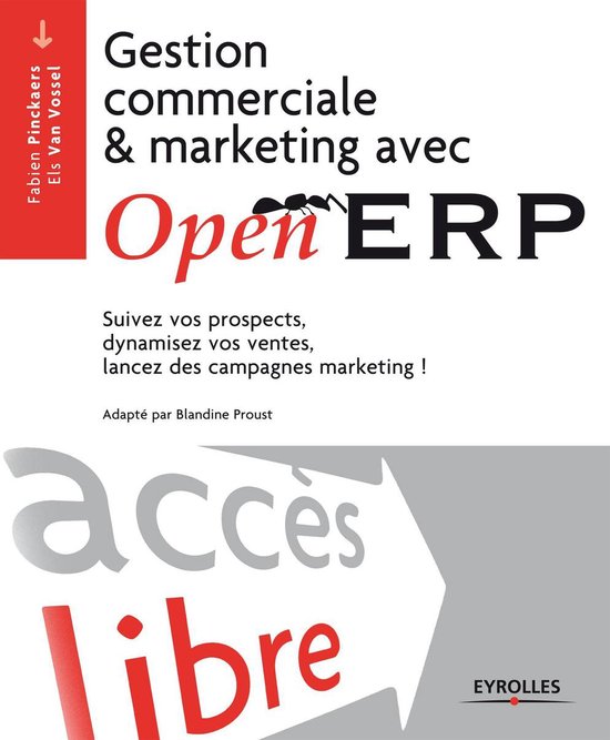 Accès libre - Gestion commerciale et marketing avec OpenERP - cover