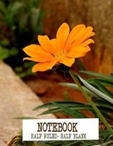 Notebook - Half Ruled - Half Blank