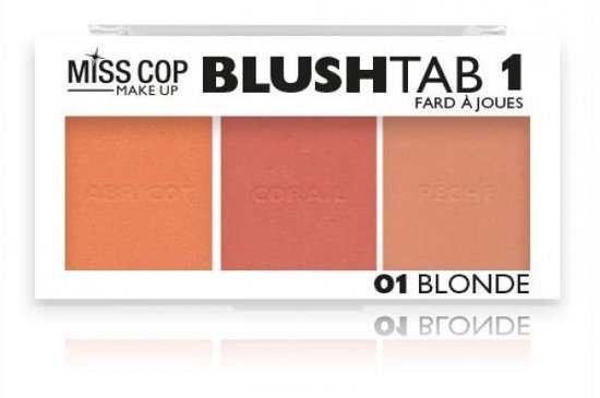Miss Cop Draping Tab Blush - 01 Blonde | bol.com