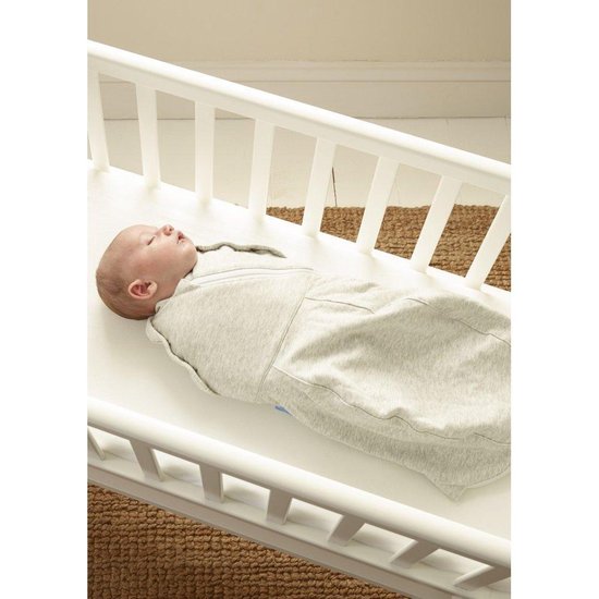Tommee Tippee Gro Snug inbakerdoek Pasgeborene 0-3 maanden - Lichtgrijs lampje (60 cm)