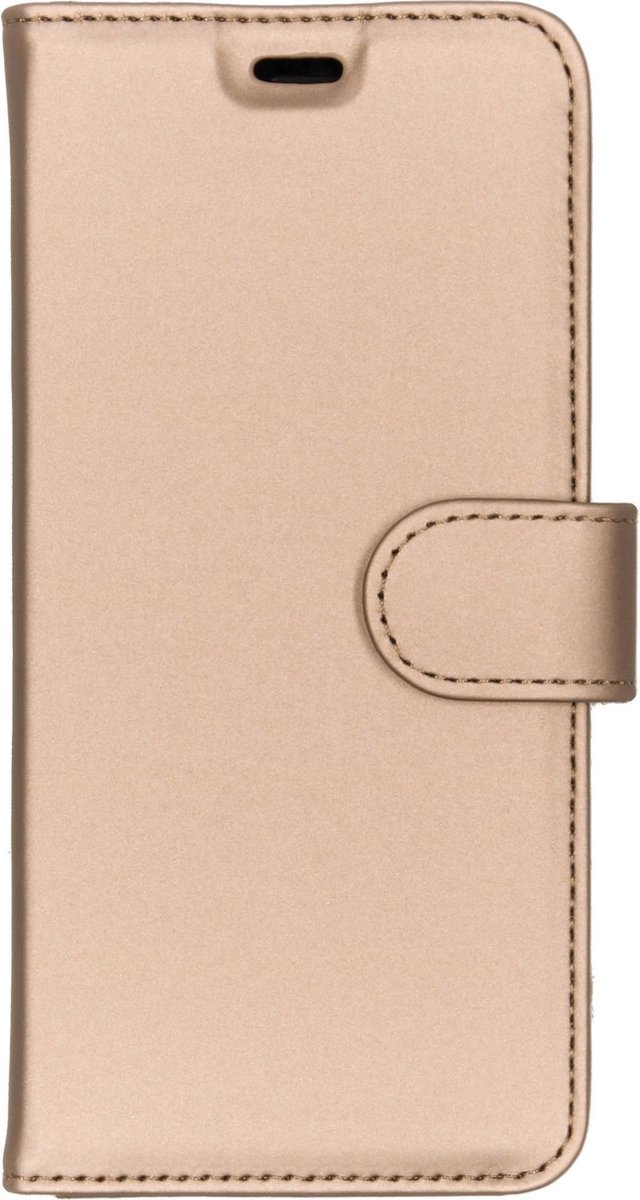 Accezz Wallet Softcase Booktype Samsung Galaxy A8 (2018) hoesje - Rosé goud