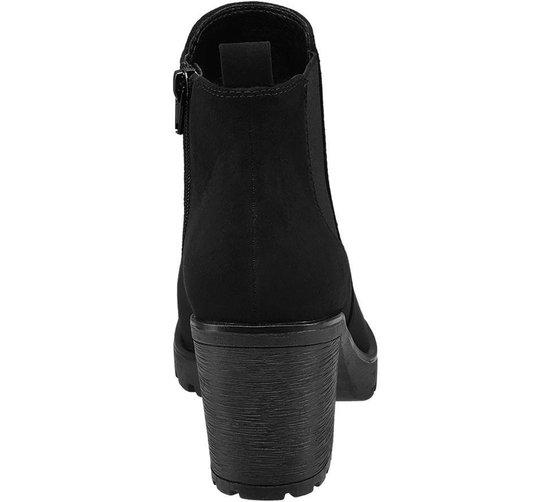 | Graceland Dames Zwarte chelsea boot plateauzool plateau Dames Enkellaarzen in maat 40 | KLEDING.nl