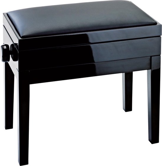 Konig & Meyer 13951 Banc Piano Skai Noir Avec Rangement | bol.com