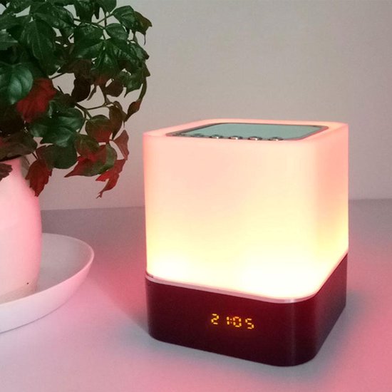 Digitale Wekker met Lamp en Bluetooth Luidspreker voor Muziek