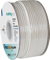 Axing SKB39501 coax-kabel No Nee 100 m Wit