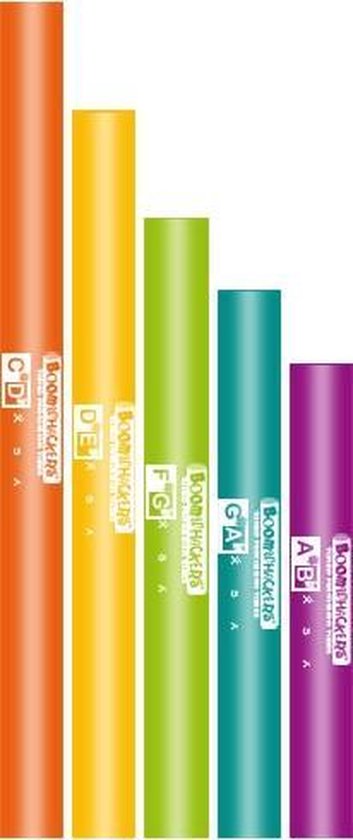 Foto: Boomwhackers set of 5 chromatic percussie