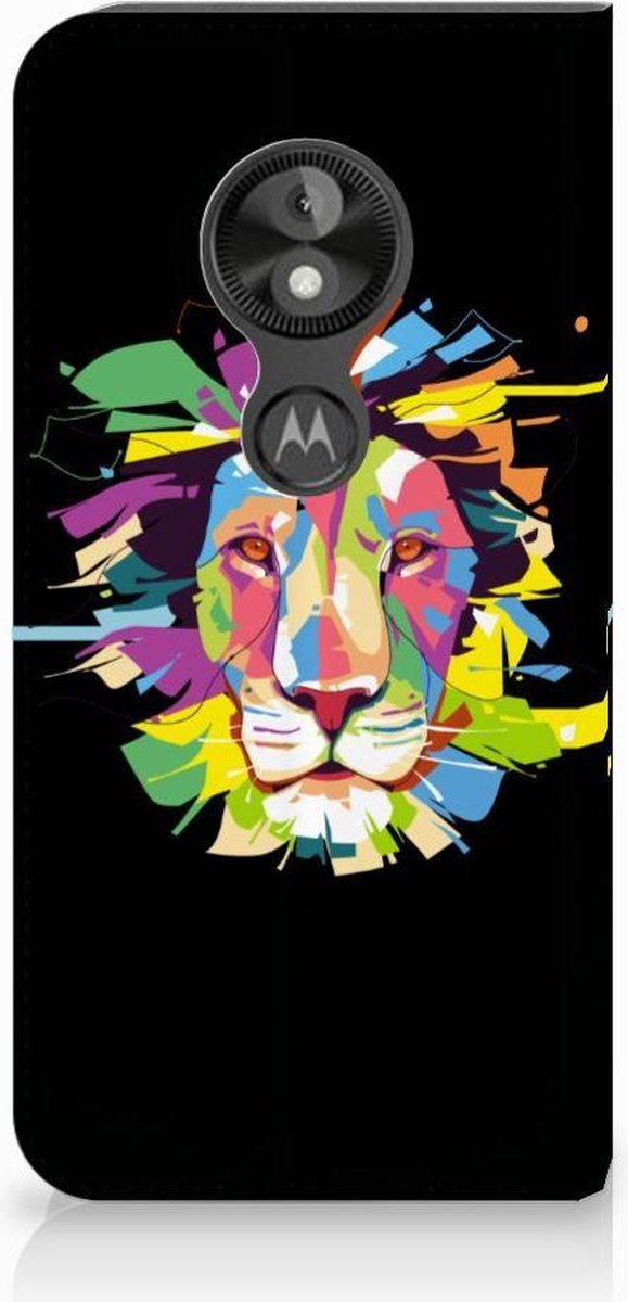 Motorola Moto E5 Play Magnet Case Lion Color