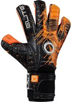 Elite Keepershandschoenen - Maat 11 Volwassenen - zwart/ oranje