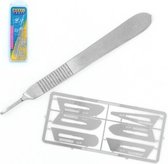 Zaagset met scalpel nr. 2 - PKN0009/K