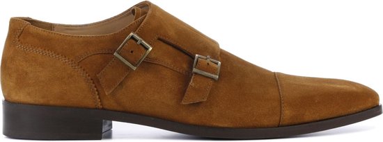 Basics from Amsterdam - Frederik- Bruine gespschoenen suède - Basics from  Amsterdam Schoenen