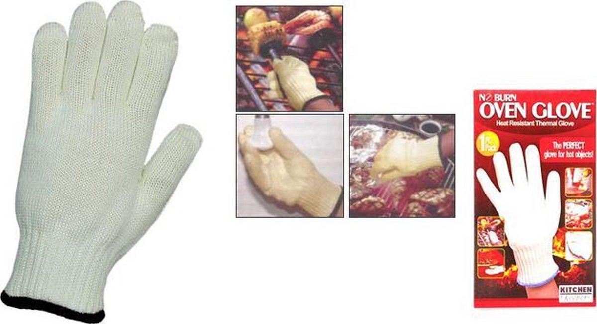 Hittebestendige thermische handschoen - ovenhandschoen - barbecuehandschoen - GS Quality Products