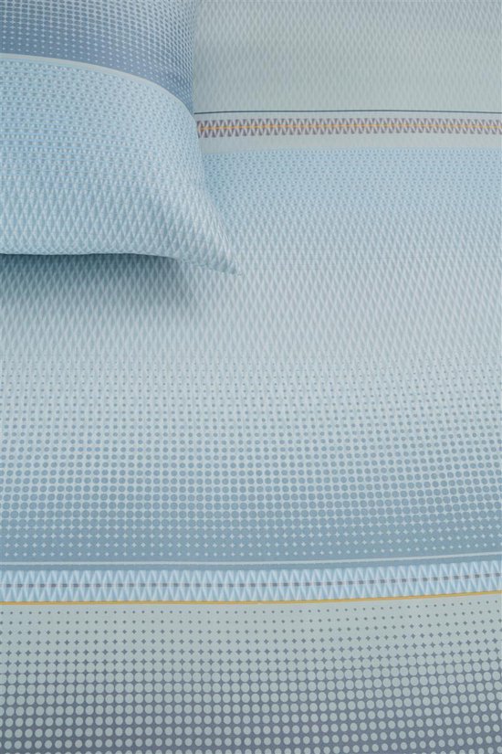 KARDOL Marvelous Dekbedovertrek - Eenpersoons - 140x200/220 cm - Blue Green - Kardol