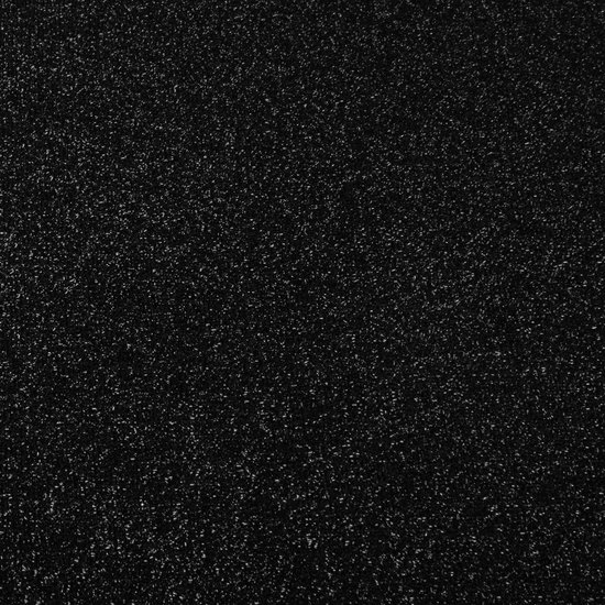 Loper | Glitter Zwart - 5 meter x 1 meter