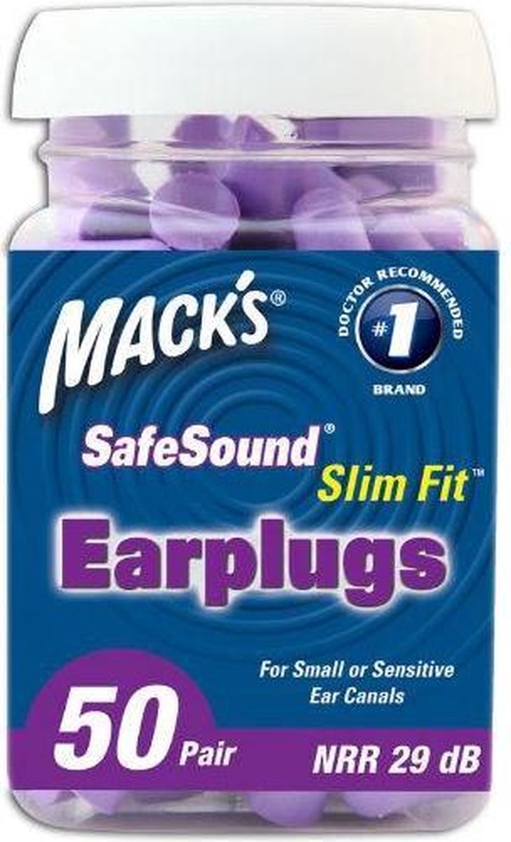 Goedkoopste SafeSound Slim Fit - Oordoppen - 50 paar