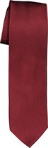 Michaelis smalle stropdas - bordeaux rood - Maat: One size