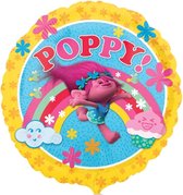 AMSCAN - Poppy Trolls folieballon 43 cm - Decoratie > Decoratie beeldjes