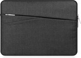 Shop4 - Geschikt voor MacBook Air 13-inch (2018-2019) Hoes - Sleeve Business Zwart