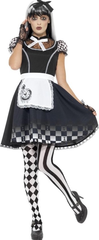 Gothic wonderland kostuum voor vrouwen - Verkleedkleding