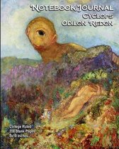 Notebook/Journal - Cyclops - Odilon Redon