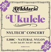 D'Addario Ukulele snaren EJ88C Concert Nyltech 24-31-37-26 - Snaren