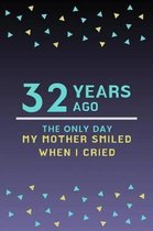 32 Years ago the only day my Mother smiled when I cried