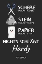 Nichts schl gt - Hardy - Notizbuch