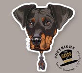 Magneet Hond Dobermann