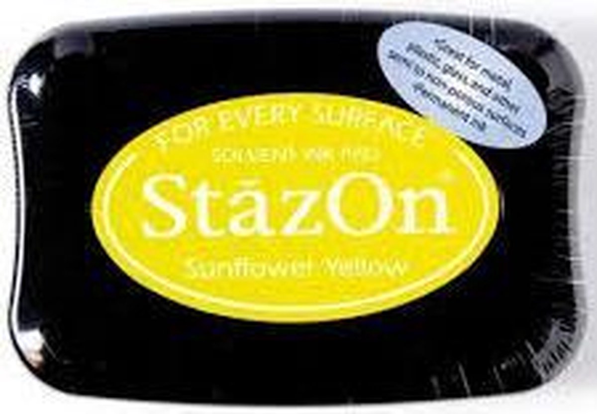 Stempelkussen sunflower yellow - Stazon Tsukineko