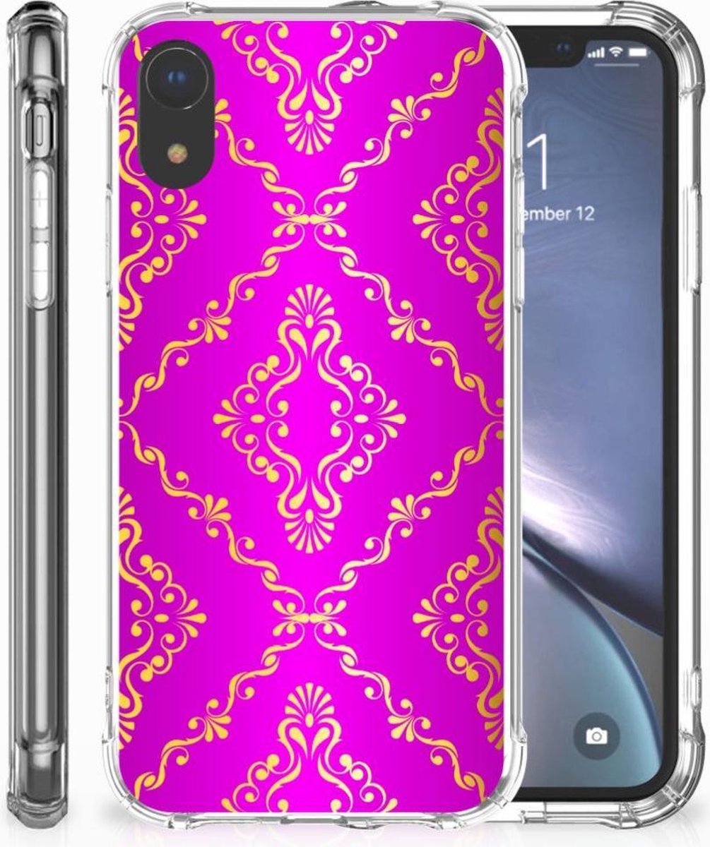 Anti Shock Case Apple iPhone Xr Barok Roze