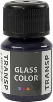 Glasverf - Porseleinverf - marineblauw - Glass Color Transparent - 30ml