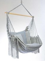 Chaise suspendue XL Boho 2 coussins