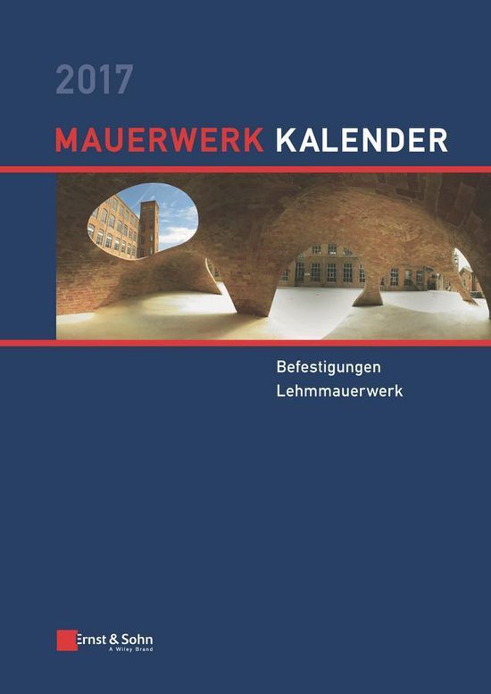 Mauerwerk-Kalender - Mauerwerk Kalender 2017 - cover