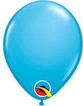 Qualatex Ballonnen Robin's Egg Blue Fashion 13 cm 100 stuks