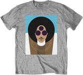 Prince Heren Tshirt -XXL- Art Official Age Grijs