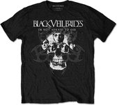 Black Veil Brides Heren Tshirt -L- I'm Not Afraid To Die Zwart