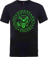 Ramones Heren Tshirt -XL- Green Seal Zwart