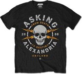 Asking Alexandria - Danger Heren T-shirt - M - Zwart