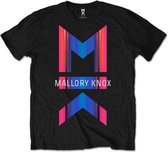 Mallory Knox Heren Tshirt -L- Asymmetry Zwart