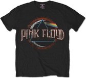 Pink Floyd Heren Tshirt -XXL- Dark Side Of The Moon Zwart