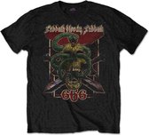 Tshirt Homme Black Sabbath -L- Bloody Sabbath 666 Zwart