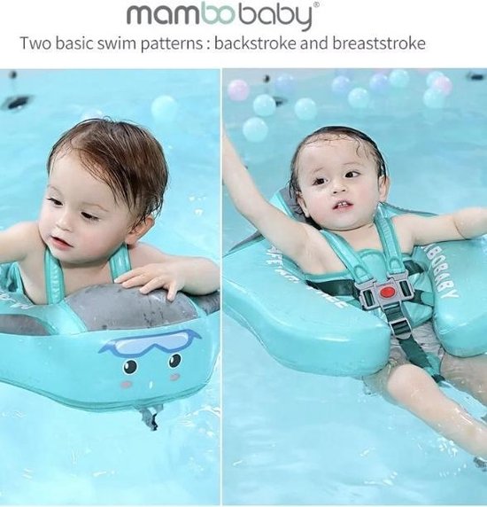 monster Niet modieus hongersnood Baby float-zwemring-Zwemband: voor kinderen van 6 t/m 18  kg-buikzwemmen-rugzwemmen | bol.com