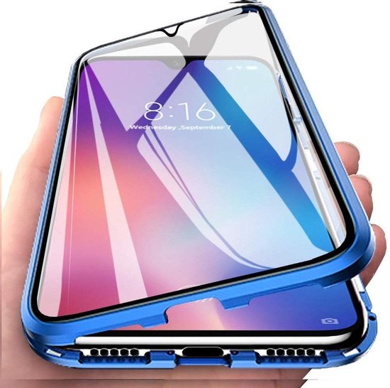 Magnetische case met voor - en achterkant van glas voor de iPhone 11 Pro  Max 6.5" - rood | bol.com