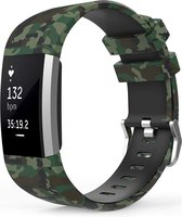 Siliconen bandje - Fitbit Charge 2 - leger color - Small